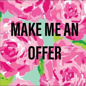 Weekend sale! Feel free to make a reasonable offer